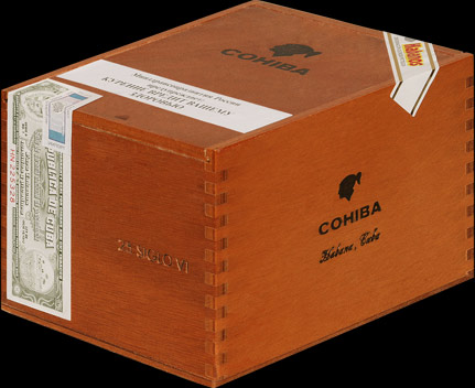 Cohiba Siglo VI. Коробка на 25 сигар