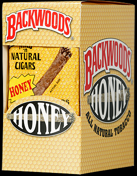 Backwoods Honey. Коробка на 8 пачек сигарилл
