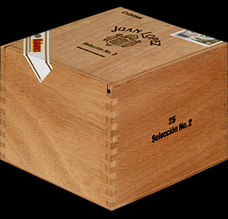 Juan Lopez Seleccion No. 2. Коробка на 25 сигар