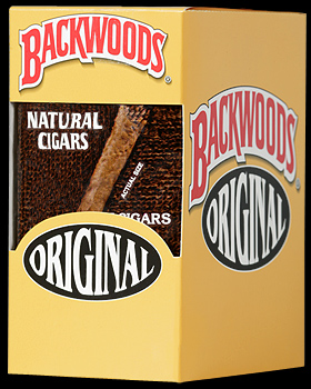 Backwoods Original. Коробка на 8 пачек сигарилл