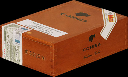 Cohiba Siglo VI. Коробка на 10 сигар