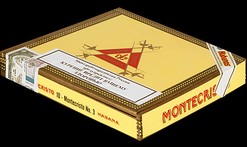 Montecristo No.3. Коробка на 10 сигар