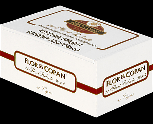 Flor de Copan Short Robusto. Коробка на 21 сигару