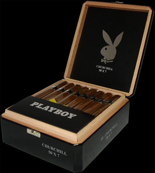 Playboy Churchill. Коробка на 24 сигары