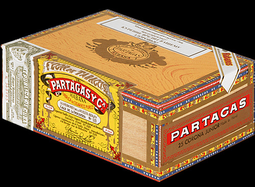 Partagas Coronas Junior A/T. Коробка на 25 сигар