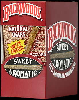 Backwoods Sweet Aromatic. Коробка на 8 пачек сигарилл