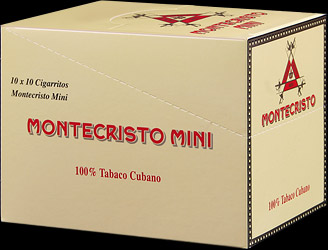 Montecristo Mini. Блок на 10 пачек сигарилл