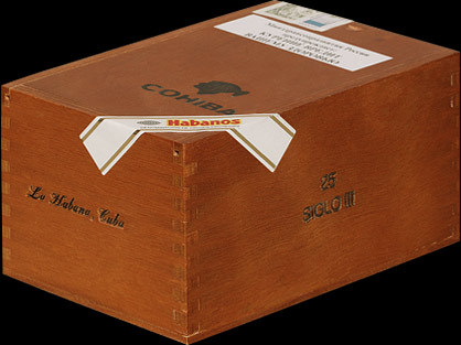 Cohiba Siglo III. Коробка на 25 сигар