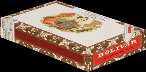 Bolivar Belicosos Finos. Коробка на 25 сигар