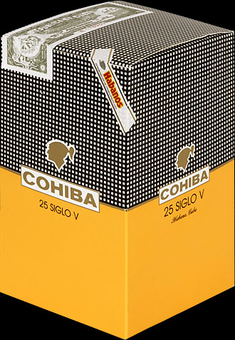 Cohiba Siglo V. Коробка на 25 сигар