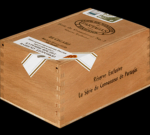 Partagas Serie du Connaisseur No.3. Коробка на 25 сигар