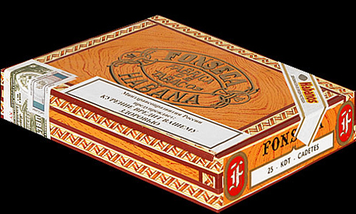 Fonseca KDT Cadetes. Коробка на 25 сигар