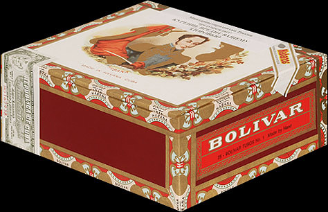Bolivar Tubos No.1. Коробка на 25 сигар