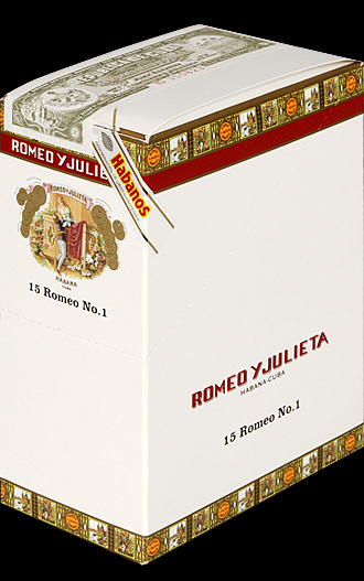 Romeo y Julieta Romeo No.1 A/T. Коробка на 15 сигар