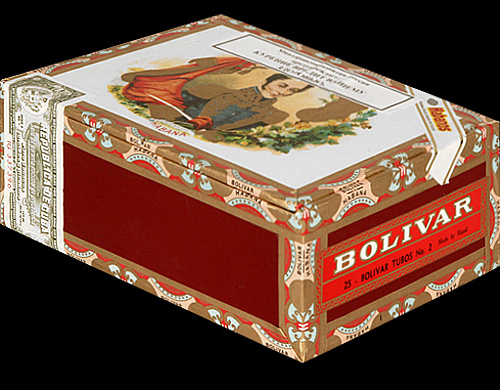 Bolivar Tubos No. 2. Коробка на 25 сигар