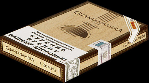 Guantanamera Compay. Коробка на 5 сигар