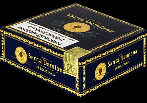 Santa Damiana H-2000 Belicosos. Коробка на 25 сигар